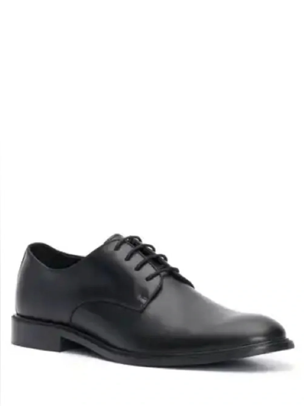 Ted Baker Black Leather Derby Lace-Up Shoes